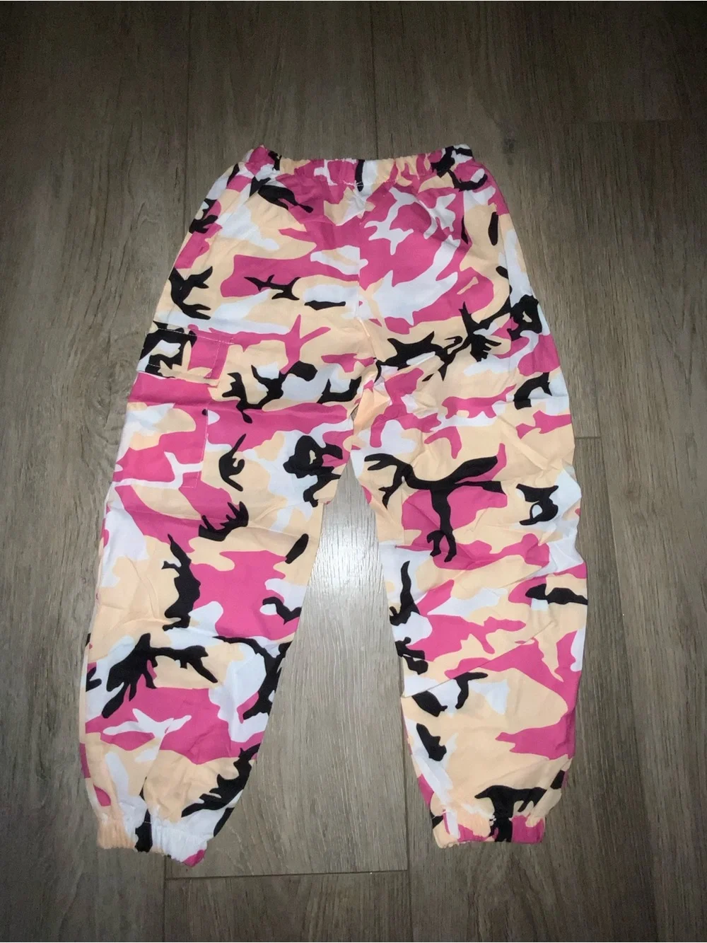 Amazon Girls Pink Camo Jogger Set